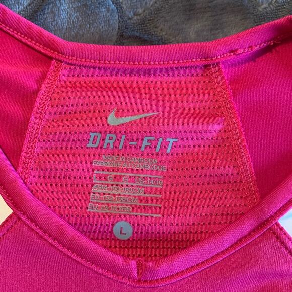 EUC Nike Dri Fit top Size L - Picture 3 of 7